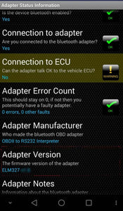 Elm327 Bluetooth OBD2 V1.5 Car Diagnostic Scanner