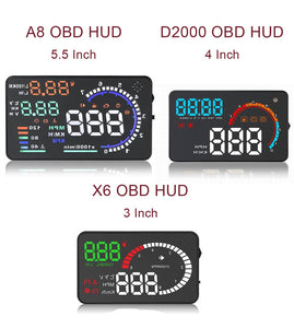 OBD2 HUD Car Head Up Display 5.5"