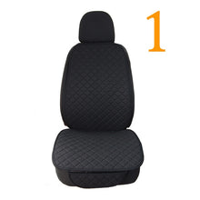 Load image into Gallery viewer, Large Size One Seat Flax Car Seat Cover Protector Front Seat Back Cushion Pad Mat Auto Front Automotive interior Truck Suv Van