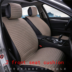 2 pcs cover mat Protect car seat cushion Universal/O SHI CAR seat covers Fit Kia etc.Most Automotive interior, Truck, Suv,or Van