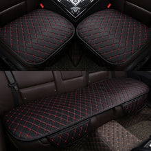 Load image into Gallery viewer, Universal Leather Car Seat Cover Cushion Front Rear Backseat Seat Cover Auto Chair Seat Protector Mat Pad Interior Accessories