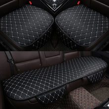 Load image into Gallery viewer, Universal Leather Car Seat Cover Cushion Front Rear Backseat Seat Cover Auto Chair Seat Protector Mat Pad Interior Accessories