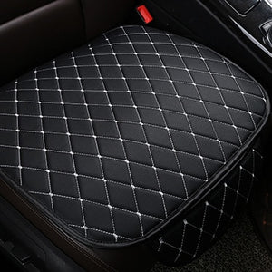 Universal Leather Car Seat Cover Cushion Front Rear Backseat Seat Cover Auto Chair Seat Protector Mat Pad Interior Accessories