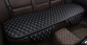 Universal Leather Car Seat Cover Cushion Front Rear Backseat Seat Cover Auto Chair Seat Protector Mat Pad Interior Accessories